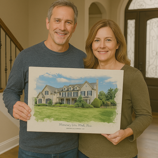 Custom House Art Realtor Gift - Image 3